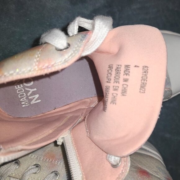 Basically NEW Girl's Madden NYC high-cut rugged fashion sneakers  Size 4 - Picture 5 of 7